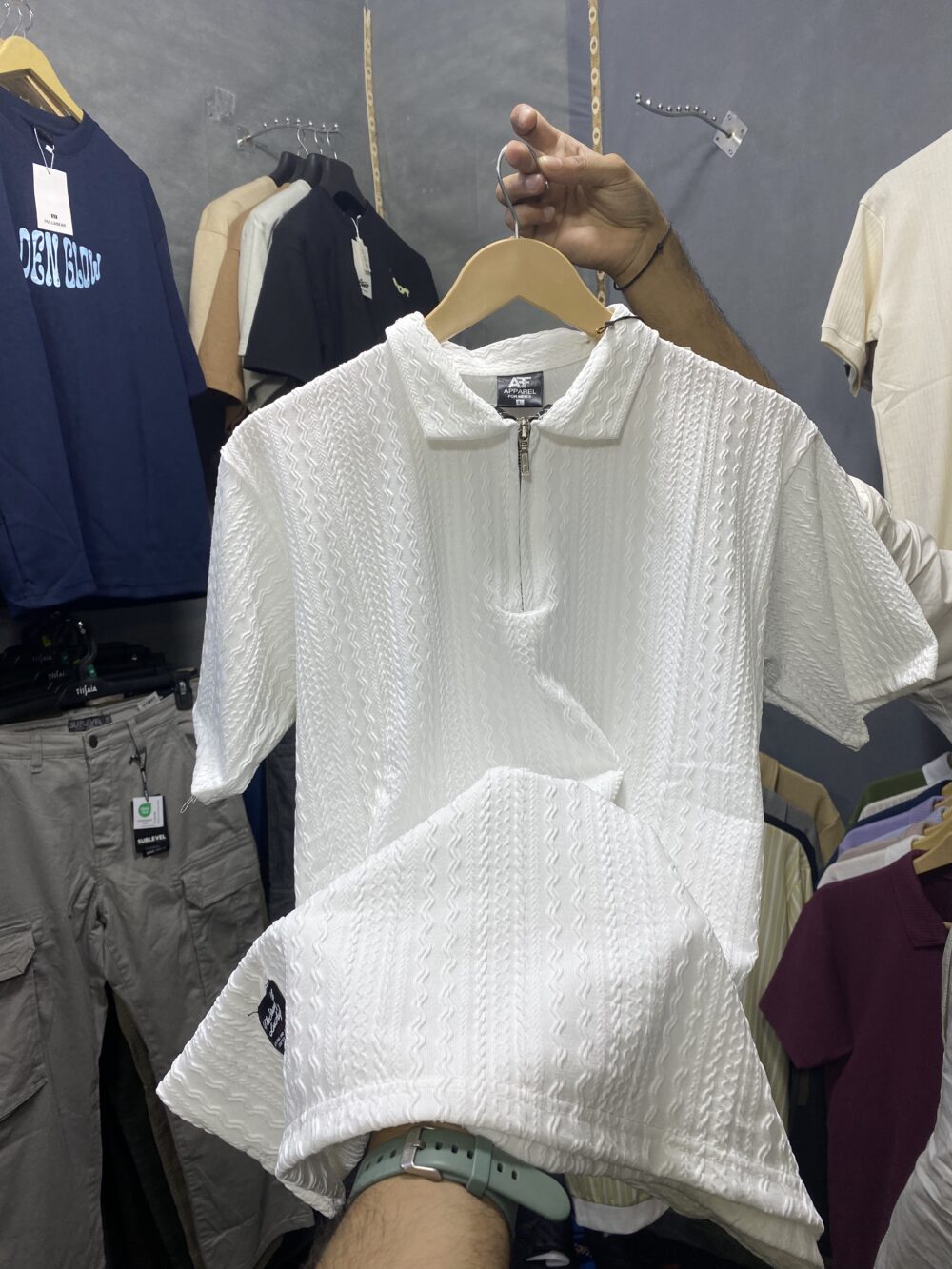 Knitted Old Money China Fabric Polos - Image 5