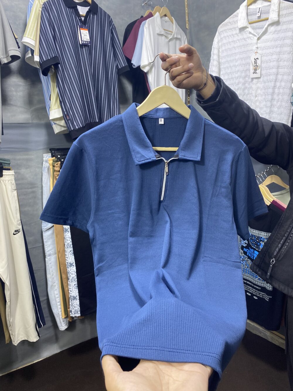 Knitted Old Money Style Half Zip Polos - Image 8