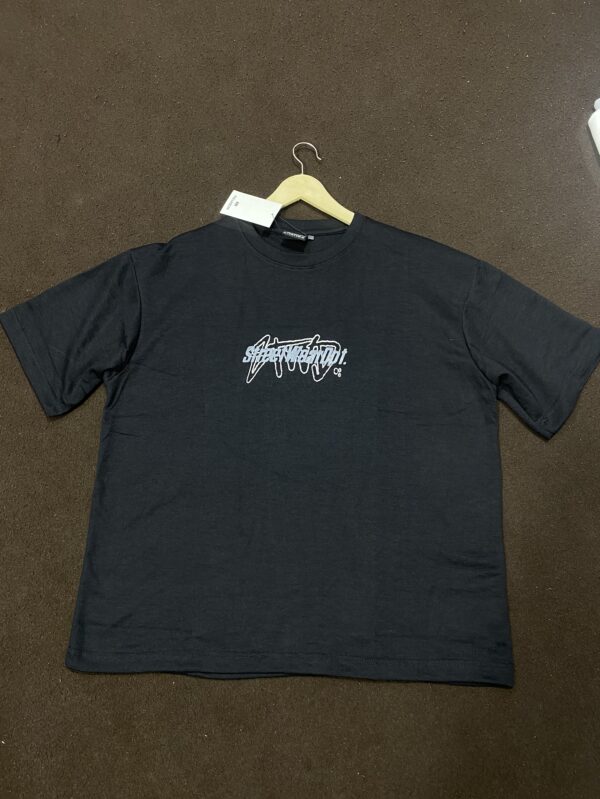 Pull & Bear Street Wear Printed Dropshoulder Tshirts