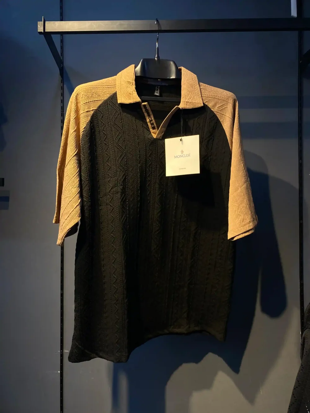 Moncler V-neck Polo Shirt - Image 3
