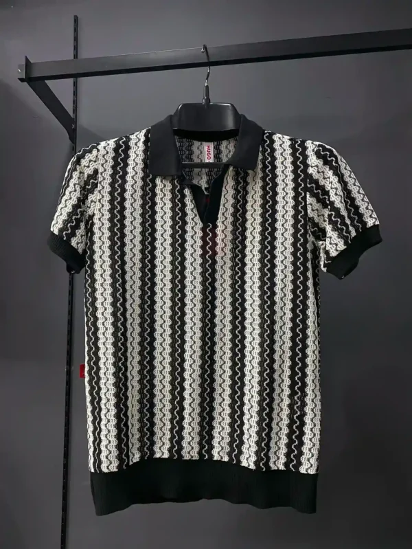 Old Money Knitted Premium Polo - M