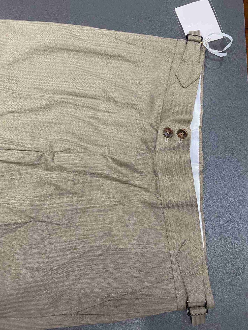 Light Brown Lining Imported Gurkha Pant - Image 2